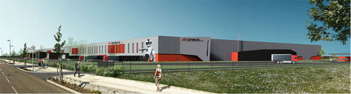 Nouvel entrepôt à Valence